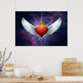 Winged hart poster (Keuken)