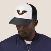 Winged hart trucker pet (In situ)