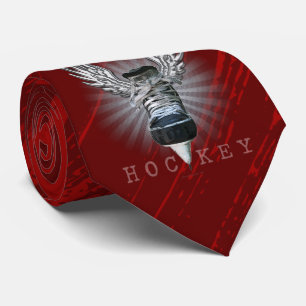 Winged Hockey Personalized stropdas