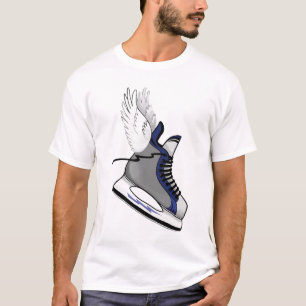 Winged Hockey Schaats t-shirt