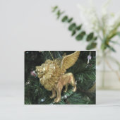 Winged Lion Ornament Briefkaart (Staand voorkant)