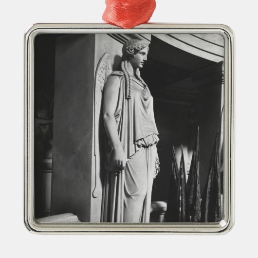 Winged overwinning metalen ornament (Voorkant)