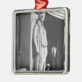 Winged overwinning metalen ornament (Links)