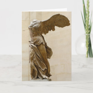 Winged overwinning van Samothrace Kaart