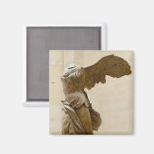 Winged overwinning van Samothrace Magneet (Voorkant / Achterkant)