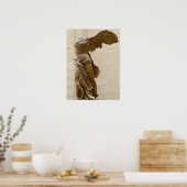 Winged overwinning van Samothrace Poster (Keuken)