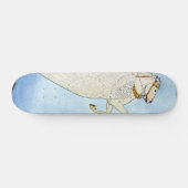 Winged paardenkarton skateboard (Horizontaal)