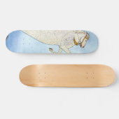Winged paardenkarton skateboard (Horizontaal)