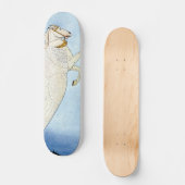 Winged paardenkarton skateboard (Voorkant)