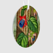 Winged Passion-Flower Temple of Flora - Kerstmis Ornament (voorkant)