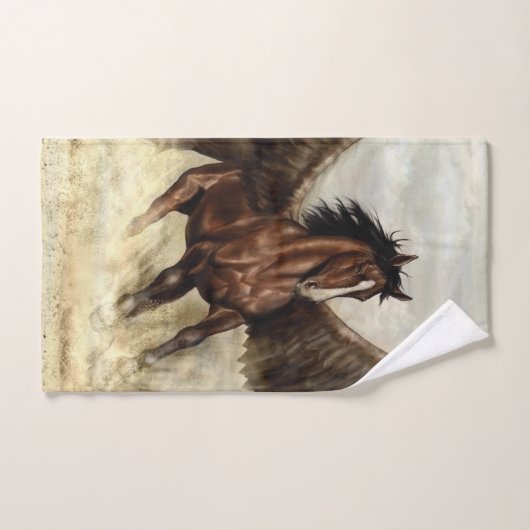 Winged Pegasus (Serviette à main)