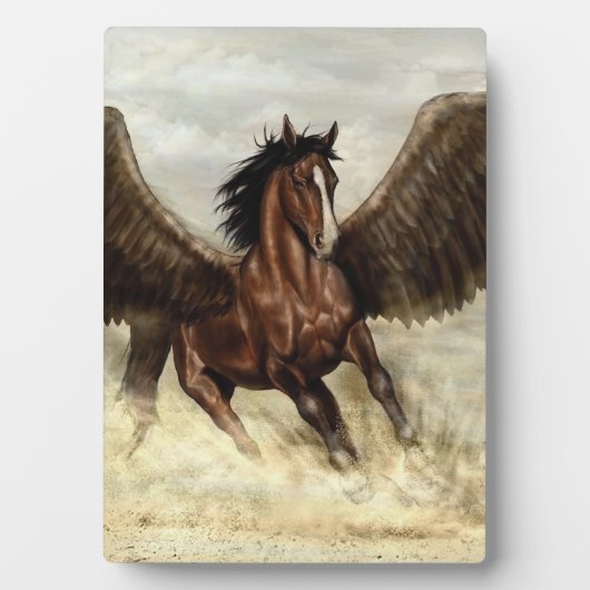 Winged Pegasus Fotoplaat (voorkant)