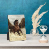 Winged Pegasus Fotoplaat (Zijkant)