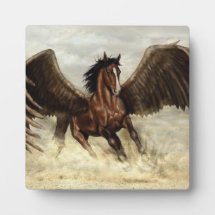 Winged Pegasus Fotoplaat