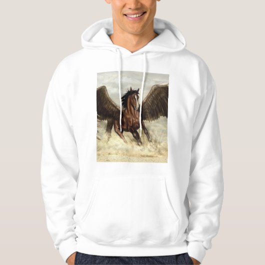 Winged Pegasus Hoodie (Voorkant)