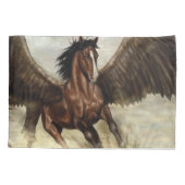 Winged Pegasus Kussensloop (Achterkant-Links)