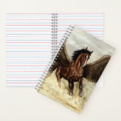 Winged Pegasus Notitieboek (Binnen)