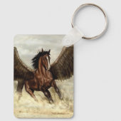 Winged Pegasus Sleutelhanger (Achterkant)