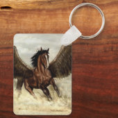 Winged Pegasus Sleutelhanger (Achterkant)