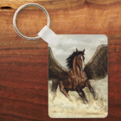 Winged Pegasus Sleutelhanger (Voorkant)