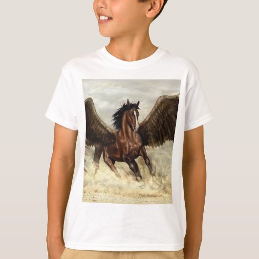 Winged Pegasus T-shirt (Voorkant)