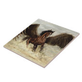 Winged Pegasus Tegeltje (Zijkant)