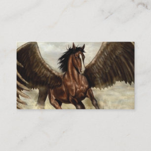 Winged Pegasus Visitekaartje