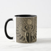 Winged Scarab tile Pattern Mug 2 (Gauche)