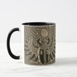 Winged Scarab tile Pattern Mug 2 Mok