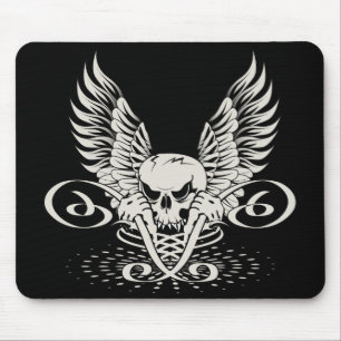 Winged schedel muismat