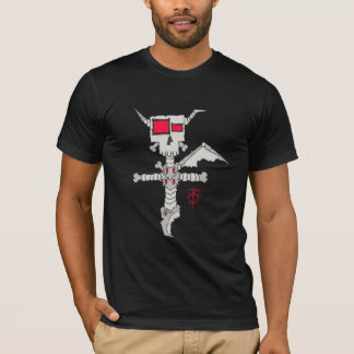 Winged schedel t-shirt