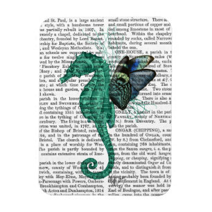 Winged Seahorse Magneet