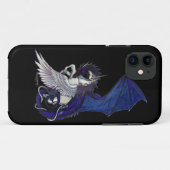 WINGED unicorn en Dragon Case-Mate iPhone Case (Achterkant (horizontaal))