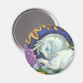 Winged Unicorn Fantasy MAGNET Magneet (Voorkant / Achterkant)