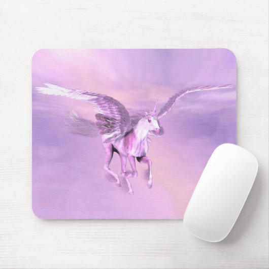 Winged Unicorn MousePad Muismat (Met muis)