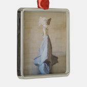 Winged Victory of Samothrace Souvenir Metalen Ornament (Rechts)