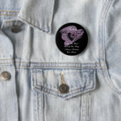 Winged zisterhart ronde button 5,7 cm (In situ)