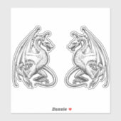 Wingel Dragons Vinyl Stickers (Vel)