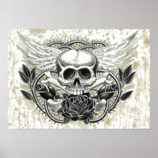 Wingel Skull Print
