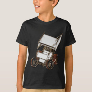Wingel Sprint Car White gekleurd T-shirt