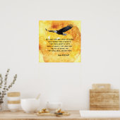 Wingen als adelaars poster (Keuken)
