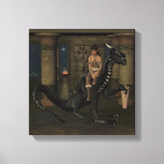 Wingless Vrienden Canvas Afdruk (Voorkant)