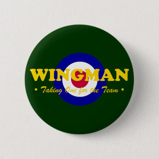 Wingman (RAF) Ronde Button 5,7 Cm