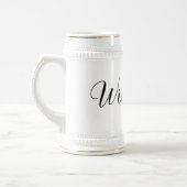 Wingman Wedding Bachelor-Party-Black Stropdas Bierpul (Links)