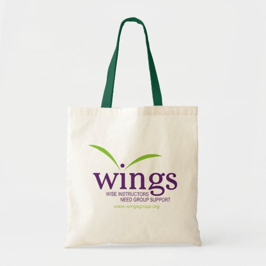 WINGS Book Bag Tote Bag (Voorkant)