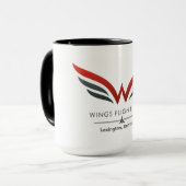 Wings Flight Club Coffee Mug (Devant gauche)
