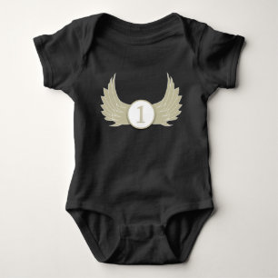 Wings (Leeftijd 1) - Baby Jersey Bodysuit Romper