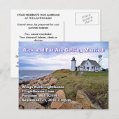 Wings Neck Lighthouse, Massachusetts Briefkaart (Voorkant / Achterkant)