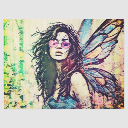 Wings of a Fairytale  Tissuepapier (Voorkant)