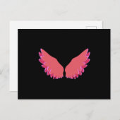 Wings of Angel Briefkaart (Voorkant / Achterkant)